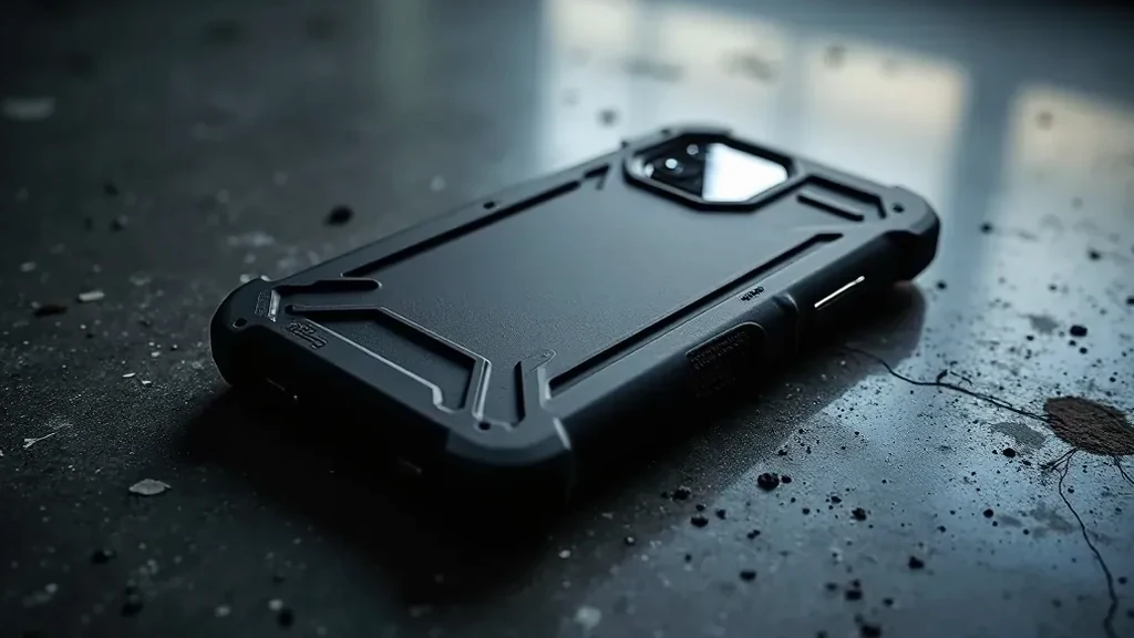 Rugged Tactical Case in Black